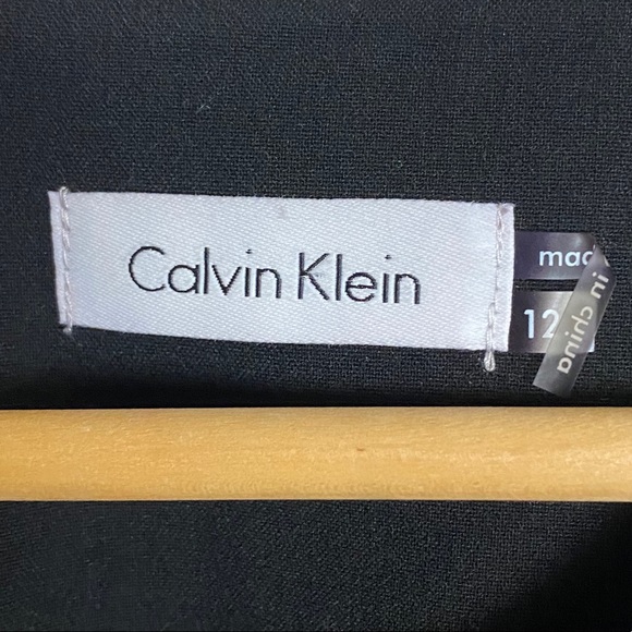 Calvin Klein Ruffled Cap-sleeve Sheath Dress - Picture 4 of 5